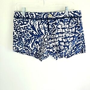 NWT Lilly Pulitzer Adie navy white shorts